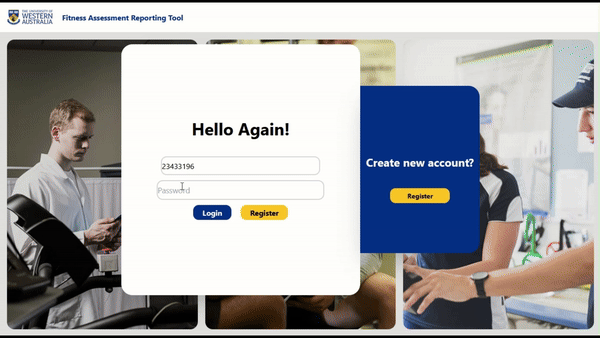 Fitness Assessment Reporting Tool Demo